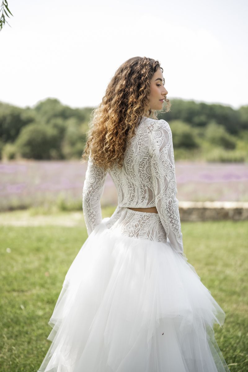 Robe de mariée transformable 2 en 1