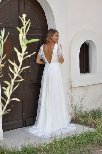 FIONA, ROBE DE MARIÉE BOHÈME LONGUE