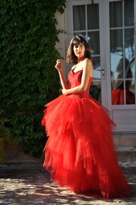 RUBY, ROBE DE MARIÉE ROUGE